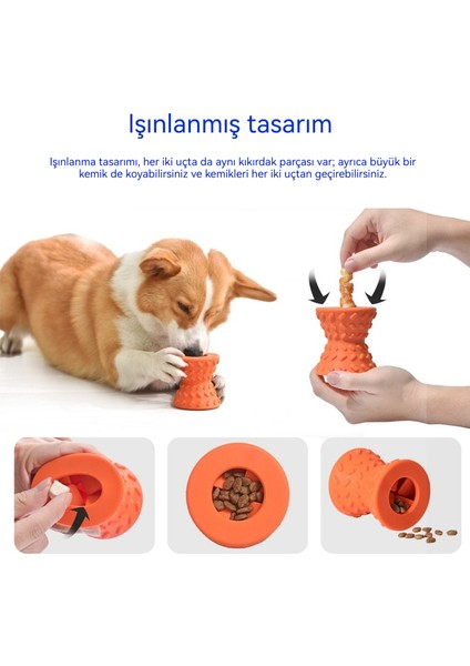 Doğal Kauçuk Isırma ve Aşınmaya Dayanıklı Zeka Geliştirici Evcil Köpek Oyuncakları (Yurt Dışından) modelleri
