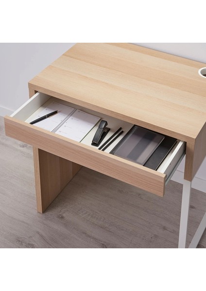 Mıcke Çalışma Masası Ağartılmış Meşe Görünümlü 73 x 50 Cm fırsatları