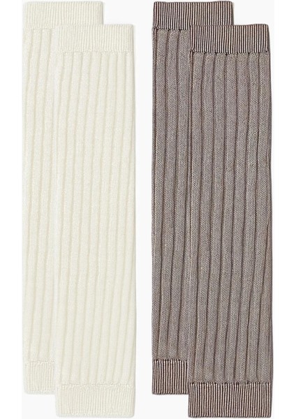 2 Adet Basic Kalın Pamuk Karışımlı Tozluk