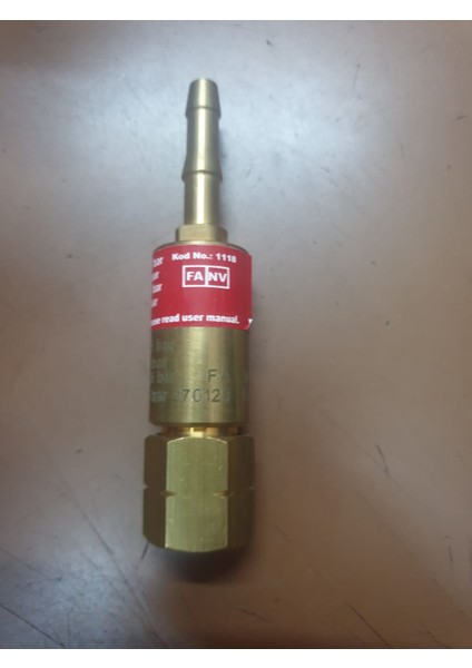 Alev Geri Tepme Valfi Hamlaç Arkası 1118