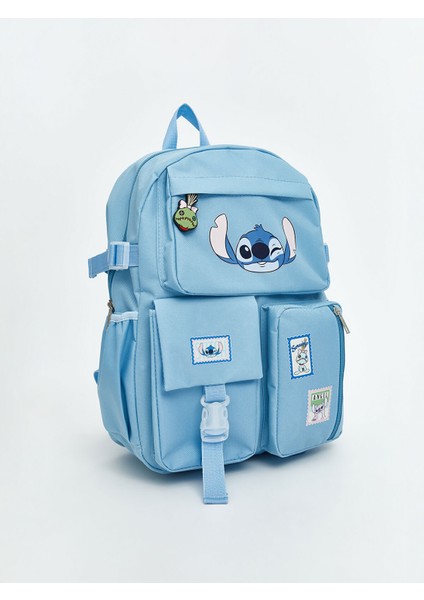 Yeni Sezon Stitch Baskılı Kız Çocuk Sırt Çantası