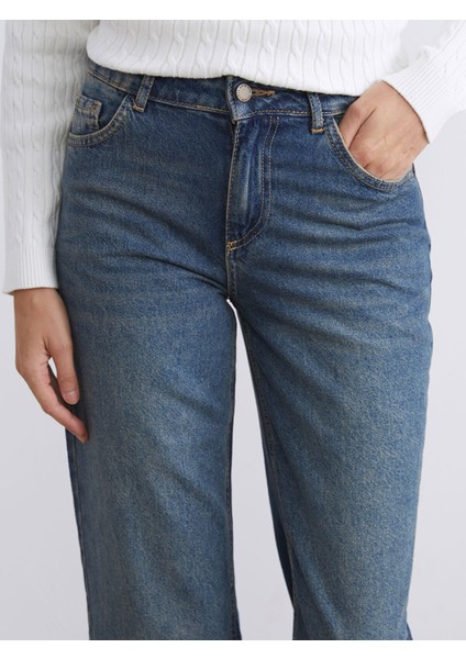 Yeni Sezon Wideleg Kadın Jean Pantolon modelleri