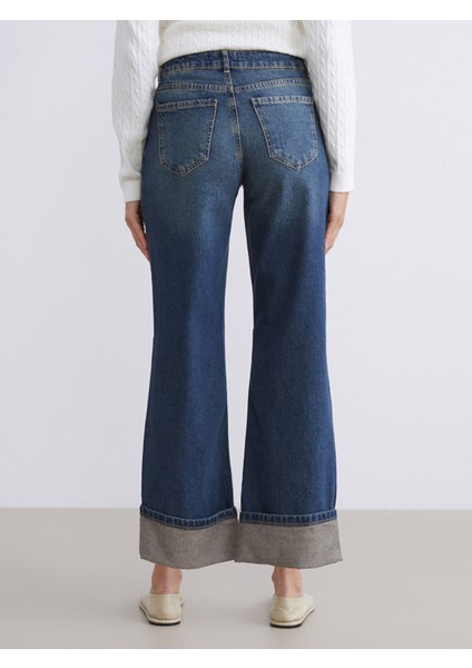 Yeni Sezon Wideleg Kadın Jean Pantolon fırsatları