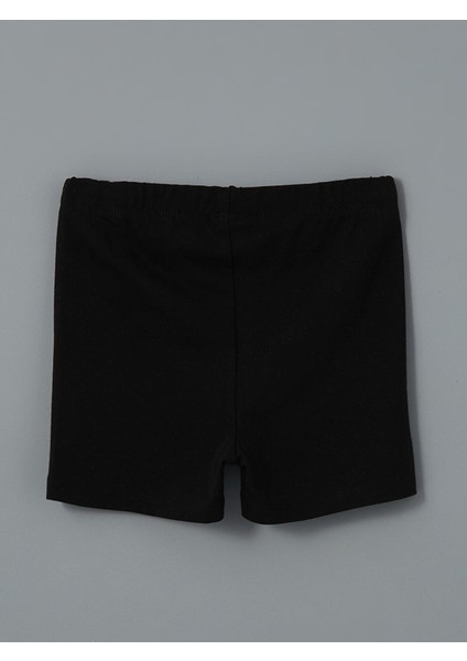 Yeni Sezon Beli Lastikli Kısa Kız Çocuk Tayt 2'li indirimleri