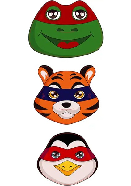 Kahramanlar Karton Maske fiyatları