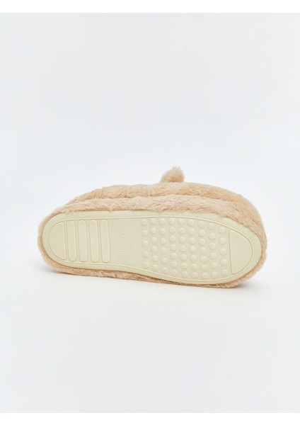 Yeni Sezon Hayvan Nakışlı Kız Çocuk Ev Terliği fırsatları