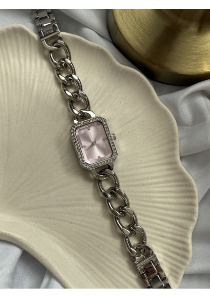 Pembe Cam Örgü Saat fiyatları