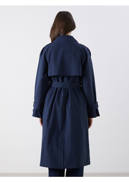 Yeni Sezon Kruvaze Yaka Oversize Kadın Trençkot fırsatları