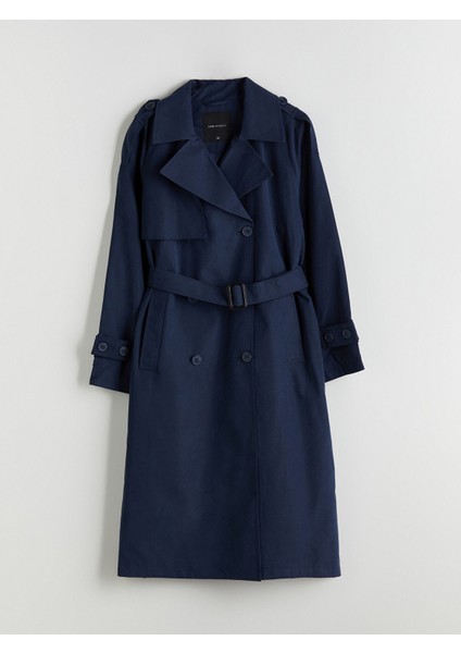 Yeni Sezon Kruvaze Yaka Oversize Kadın Trençkot indirimleri