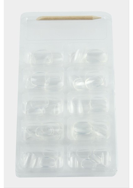 Depomix Misyul Küt Takma Tırnak 100 Adet-Şeffaf fiyatları