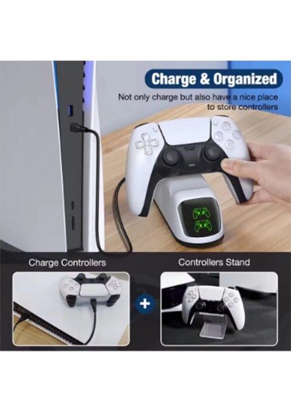 Ps5 Dualsense Şarj Istasyonu Playstation 5 Uyumlu Charging Station fırsatları