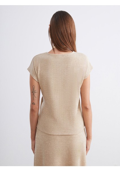 Yeni Sezon Bisiklet Yaka Büzgülü Bluz fırsatları