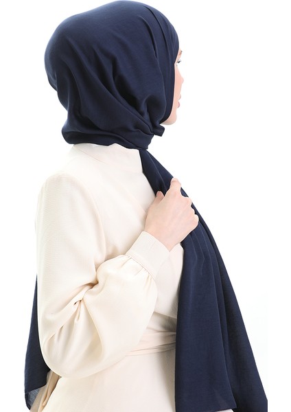 Pamuklu Soft Şal 70283-23 Lacivert modelleri