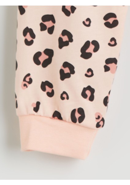 Yeni Sezon Leopar Desenli Kız Çocuk Pijama Alt fiyatları