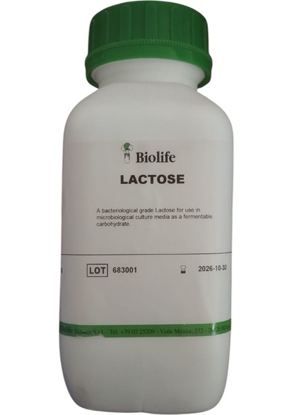 Italiana 4125022 Microbiology Lactose 500 G