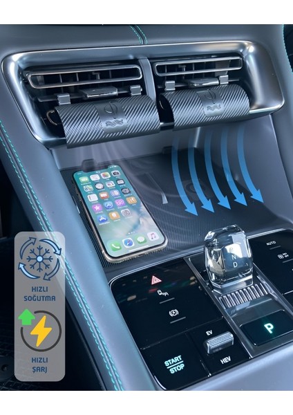 Byd Seal U Dmi - Seal U Ev Uyumlu Klima Hava Yönlendirici \ Telefon Soğutucu