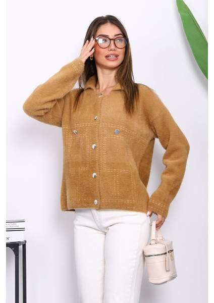 Vizon Angora Yumoş Triko Hırka modelleri