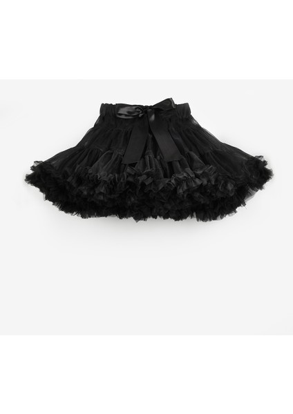 Siyah Kız Çocuk Tütü Etek - Bonita