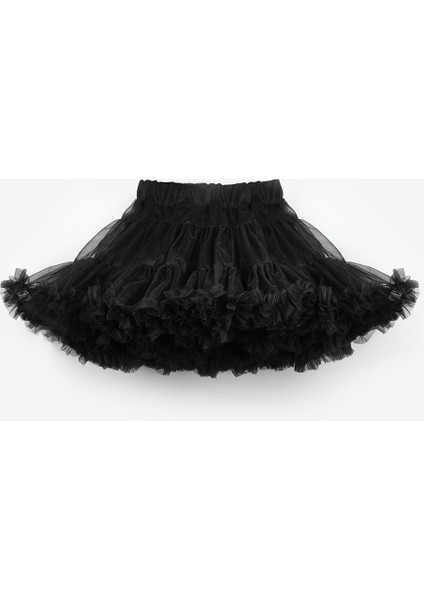 Siyah Kız Çocuk Tütü Etek - Bonita