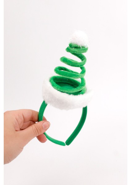 Yeşil Yay Model Ponponlu Kız Çocuk Taç fırsatları