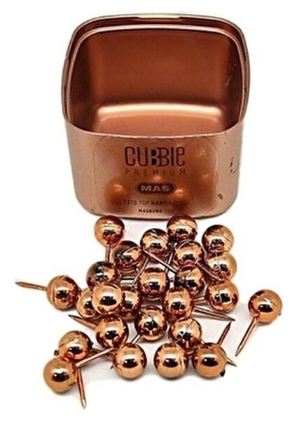 Harita Çivisi Cubbie Top Rose Gold 25 Adet Kutu ile Kullanıma Hazır fiyatları