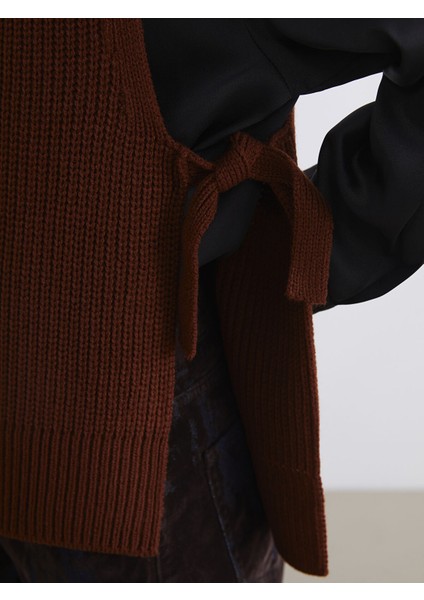 Yeni Sezon Bisiklet Yaka Kadın Triko Süveter modelleri