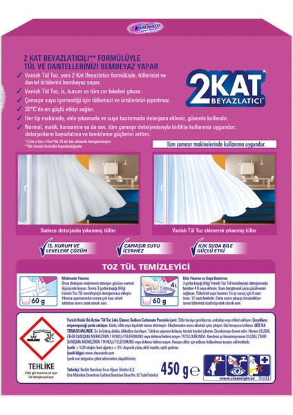 Tül Toz 2 x 400 gr+ Parlatıcı 2 x 450 ml indirimleri