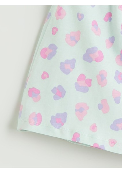 Yeni Sezon Beli Lastikli Baskılı Kız Çocuk Pijama Şort fiyatları