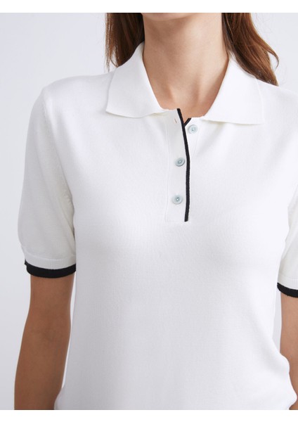 Yeni Sezon Polo Yaka Kadın Triko Kazak modelleri