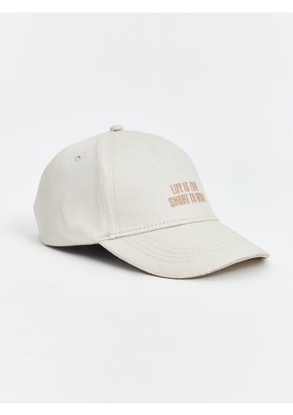 Yeni Sezon Yazı Nakışlı Kız Çocuk Kep Şapka