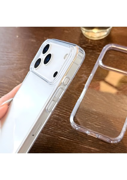 iPhone 17 Pro Kılıf Renksiz Şeffaf Kamerası Açık Korumalı Yumuşak Darbe Emici Ince Esnek Silikon Kapak fırsatları
