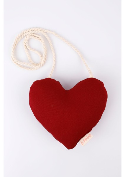 Bordo Uzun Kollu Askılı Etek Bluz Takım - Nessa