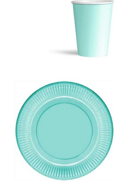 Mint 8'li Tabak Bardak Set modelleri