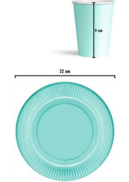 Mint 8'li Tabak Bardak Set fırsatları