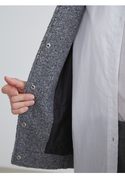 Yeni Sezon Dik Yaka Kadın Kaşe Ceket fırsatları