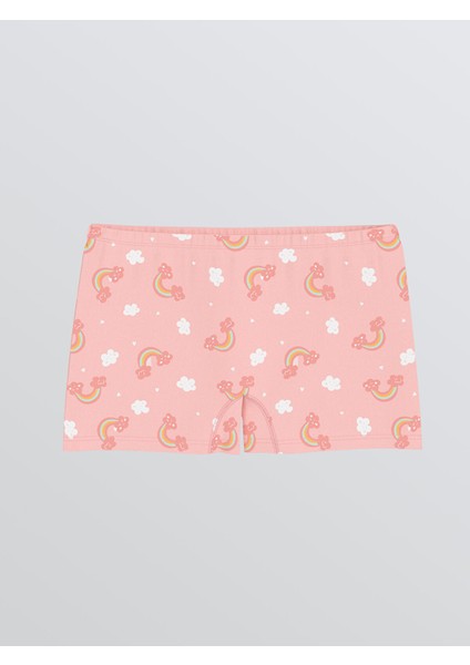 Yeni Sezon Baskılı Kız Çocuk Boxer 3'lü modelleri