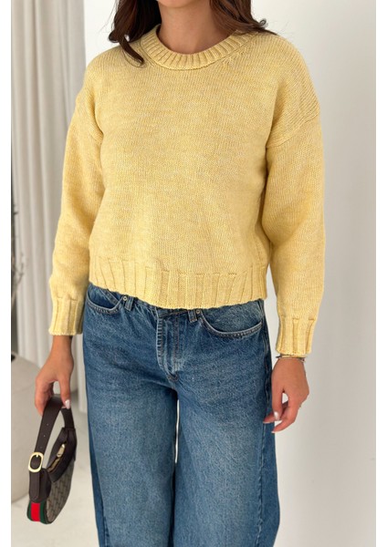 Kadın Örgü Kalın Triko Kazak – Yumuşak & Günlük Stil fırsatları