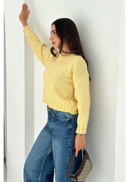 Kadın Örgü Kalın Triko Kazak – Yumuşak & Günlük Stil indirimleri