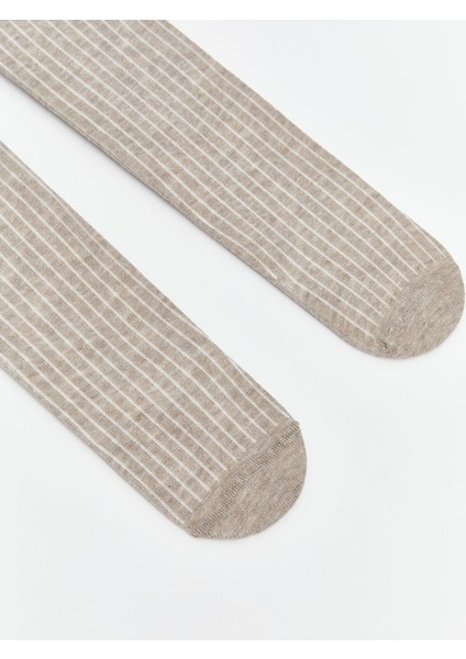 Yeni Sezon Çizgili Erkek Çocuk Külotlu Çorap 2'li modelleri