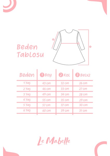 Yeşil Uzun Kollu Papatyalı Tül Detaylı Kız Çocuk Elbise - Hera