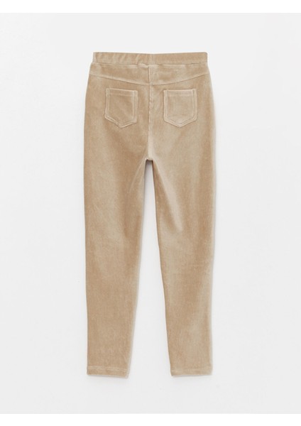 Yeni Sezon Beli Lastikli Kadife Kız Çocuk Tayt fiyatları