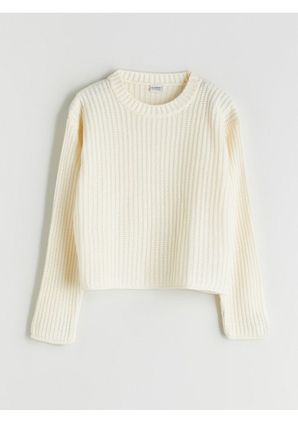 Yeni Sezon Bisiklet Yaka Kız Çocuk Triko Kazak fiyatları