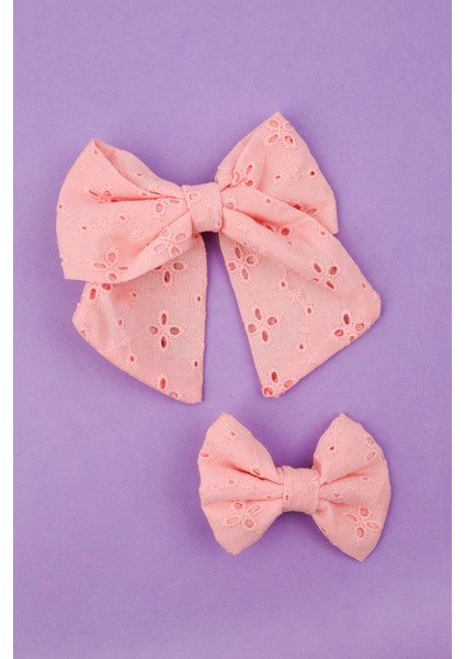 Somon Fisto Fiyonk Anne Kız Toka Set indirimleri