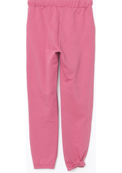 Yeni Sezon Beli Lastikli Kız Çocuk Jogger Eşofman Altı modelleri