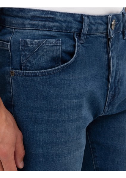 Erkek Mavi Slim Fit Jean Pantolon 50315260-VR036 indirimleri