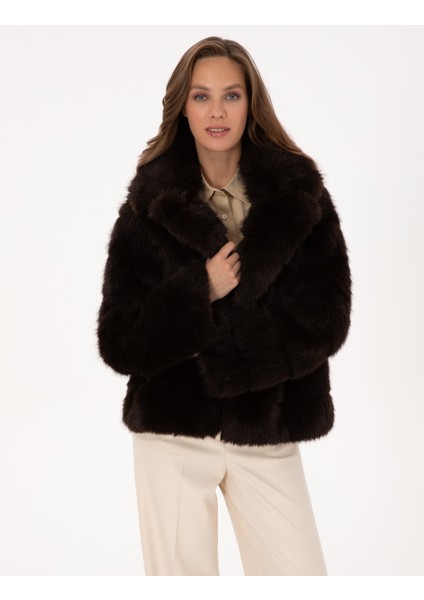 Kadın Kahverengi Comfort Fit Mont 50309011-VR029