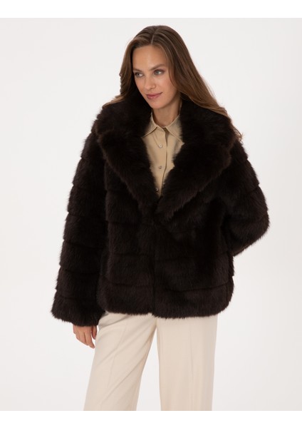 Kadın Kahverengi Comfort Fit Mont 50309011-VR029 modelleri