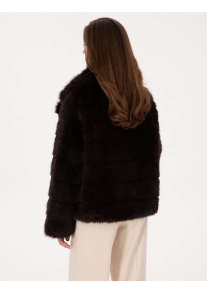 Kadın Kahverengi Comfort Fit Mont 50309011-VR029 indirimleri