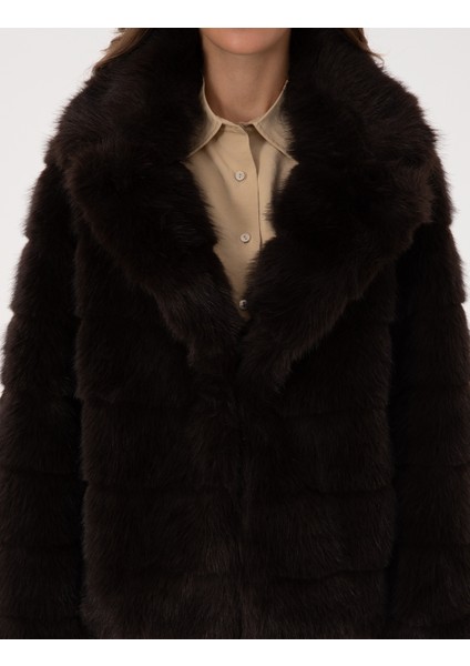 Kadın Kahverengi Comfort Fit Mont 50309011-VR029