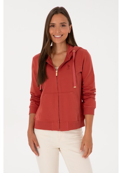 Kadın Gül Kurusu Sweatshirt 50313594-VR026